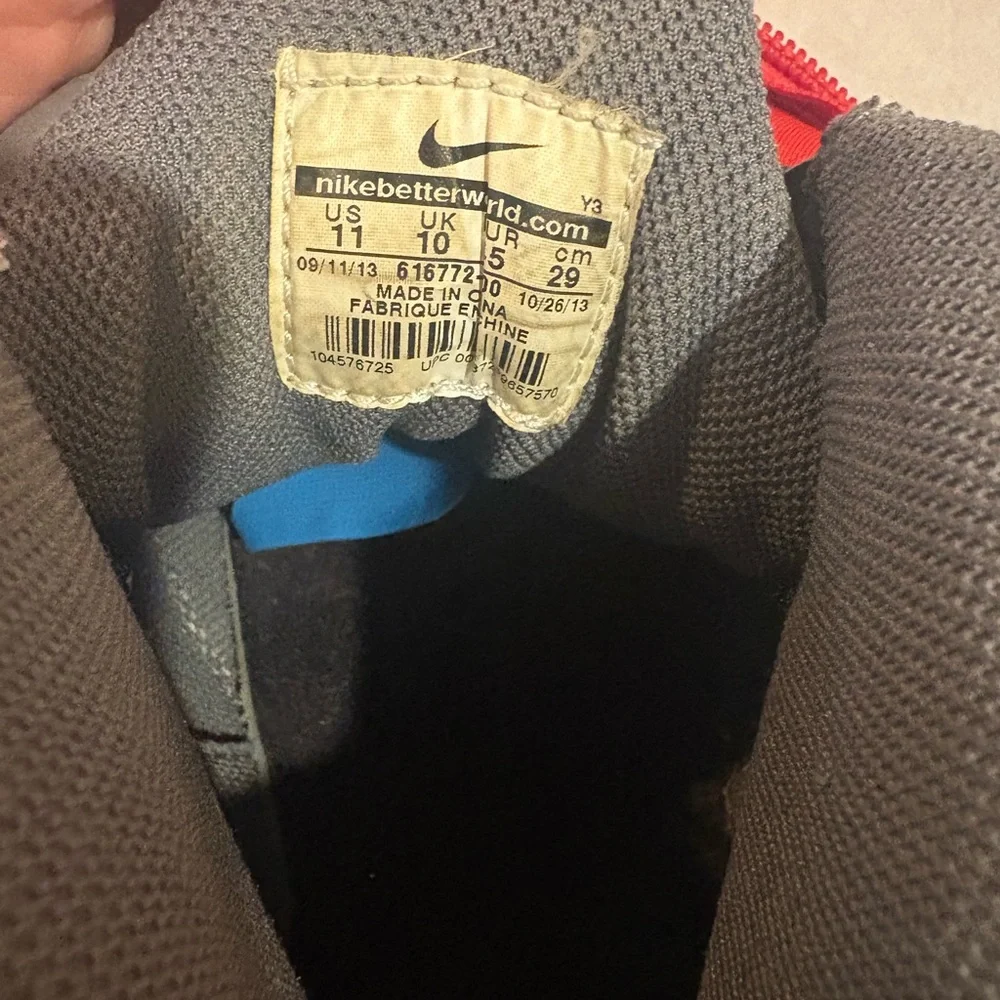 Men’s 11 Nike air zoom flight 98 Miami heat edition shoe. - Picture 5 of 11